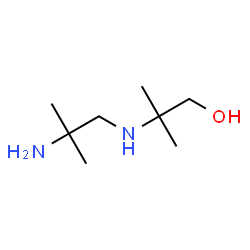 ChemSpider 2D Image | 2-[(2-Amino-2-methylpropyl)amino]-2-methyl-1-propanol | C8H20N2O