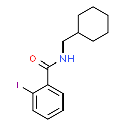 ChemSpider 2D Image | N-(Cyclohexylmethyl)-2-iodobenzamide | C14H18INO