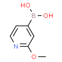 ChemSpider 2D Image | 2-Methoxy-4-pyridineboronic acid | C6H8BNO3