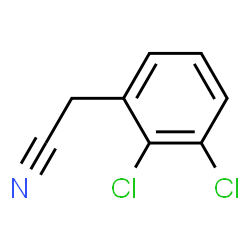 ChemSpider 2D Image | (2,3-Dichlorophenyl)acetonitrile | C8H5Cl2N
