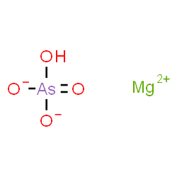 ChemSpider 2D Image | Magnesium hydrogen arsenate | HAsMgO4