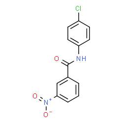 ChemSpider 2D Image | N-(4-Chlorophenyl)-3-nitrobenzamide | C13H9ClN2O3