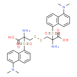 ChemSpider 2D Image | Di-(dansyl)cystine | C30H34N4O8S4