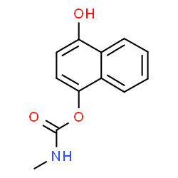 ChemSpider 2D Image | 4-Hydroxycarbaryl | C12H11NO3