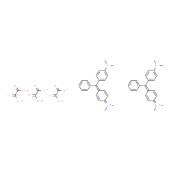 ChemSpider 2D Image | Basic Green 4 | C52H54N4O12