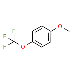 ChemSpider 2D Image | 4-(Trifluoromethoxy)anisole | C8H7F3O2