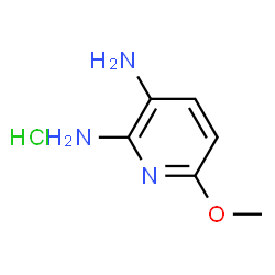 ChemSpider 2D Image | 6-Methoxy-2,3-pyridinediamine HCl | C6H10ClN3O