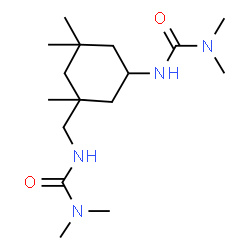 ChemSpider 2D Image | 3-{3-[(3,3-Dimethylureido)methyl]-3,5,5-trimethylcyclohexyl}-1,1-dimethylurea | C16H32N4O2