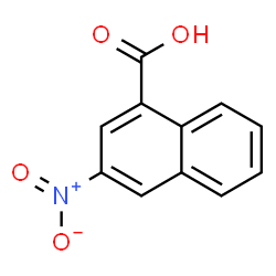 ChemSpider 2D Image | 3-Nitro-1-naphthoic acid | C11H7NO4