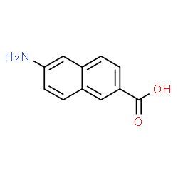 ChemSpider 2D Image | 6-Amino-2-naphthoic acid | C11H9NO2