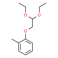 ChemSpider 2D Image | 2-(2,2-Diethoxyethoxy)toluene | C13H20O3