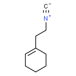 ChemSpider 2D Image | 1-(2-Isocyanoethyl)cyclohexene | C9H13N