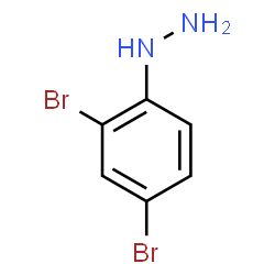 ChemSpider 2D Image | (2,4-Dibromophenyl)hydrazine | C6H6Br2N2
