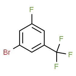 ChemSpider 2D Image | 1-Bromo-3-fluoro-5-(trifluoromethyl)benzene | C7H3BrF4