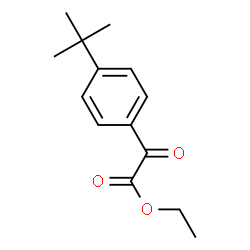 ChemSpider 2D Image | Ethyl 4-tert-butylbenzoylformate | C14H18O3