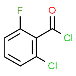 ChemSpider 2D Image | 2-Chloro-6-fluorobenzoyl chloride | C7H3Cl2FO