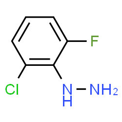 ChemSpider 2D Image | 2-Chloro-6-fluorophenylhydrazine | C6H6ClFN2