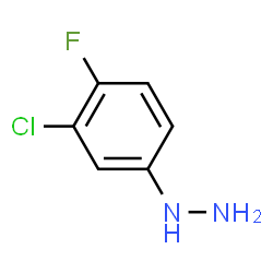 ChemSpider 2D Image | 3-Chloro-4-fluorophenylhydrazine | C6H6ClFN2