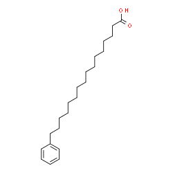 ChemSpider 2D Image | 16-Phenylhexadecanoic acid | C22H36O2