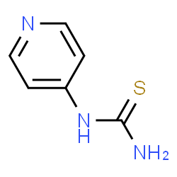 ChemSpider 2D Image | 4-PYRIDYLTHIOUREA | C6H7N3S
