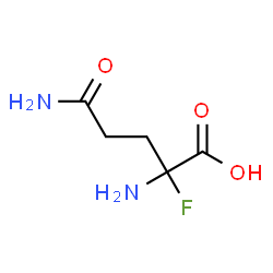 ChemSpider 2D Image | 2-Fluoroglutamine | C5H9FN2O3