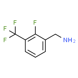 ChemSpider 2D Image | 2-Fluoro-3-(trifluoromethyl)benzylamine | C8H7F4N
