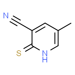 5-Methyl-2-thioxo-1,2-dihydro-3-pyridinecarbonitrile | C7H6N2S | ChemSpider