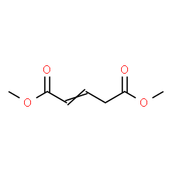 ChemSpider 2D Image | Dimethyl pent-2-enedioate | C7H10O4