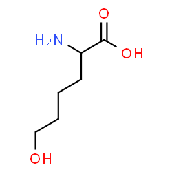 ChemSpider 2D Image | Hydroxynorleucine | C6H13NO3