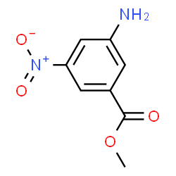ChemSpider 2D Image | Methyl 3-amino-5-nitrobenzoate | C8H8N2O4