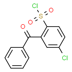 ChemSpider 2D Image | 2-Benzoyl-4-chlorobenzenesulfonyl chloride | C13H8Cl2O3S