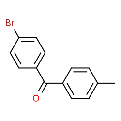 ChemSpider 2D Image | (4-Bromophenyl)(p-tolyl)methanone | C14H11BrO