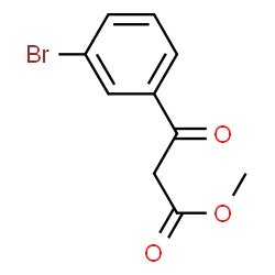 ChemSpider 2D Image | Methyl 3-(3-bromophenyl)-3-oxopropanoate | C10H9BrO3