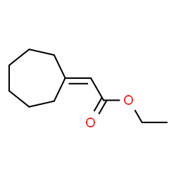 ChemSpider 2D Image | Ethyl cycloheptylideneacetate | C11H18O2