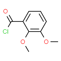 ChemSpider 2D Image | 2,3-Dimethoxybenzoyl chloride | C9H9ClO3