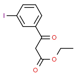 ChemSpider 2D Image | Ethyl (3-iodobenzoyl)acetate | C11H11IO3