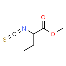 ChemSpider 2D Image | Methyl 2-isothiocyanatobutanoate | C6H9NO2S