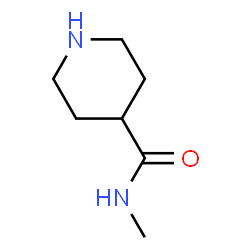 ChemSpider 2D Image | N-Methyl-4-piperidinecarboxamide | C7H14N2O