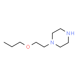 ChemSpider 2D Image | 1-(2-Propoxyethyl)piperazine | C9H20N2O