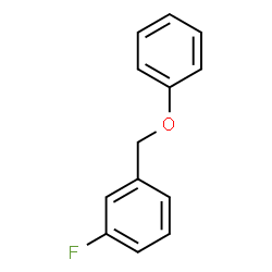 ChemSpider 2D Image | 3-Fluorobenzyloxybenzene | C13H11FO