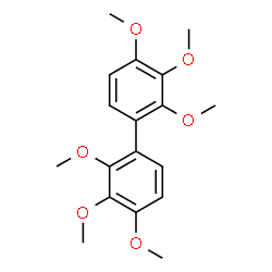 ChemSpider 2D Image | 2,2',3,3',4,4'-Hexamethoxybiphenyl | C18H22O6