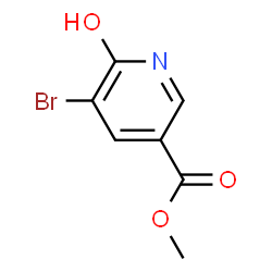 ChemSpider 2D Image | methyl 5-bromo-6-hydroxynicotinate | C7H6BrNO3