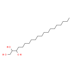 ChemSpider 2D Image | 1,2,3-Icosanetriol | C20H42O3