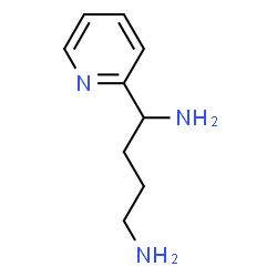 ChemSpider 2D Image | 1-(2-Pyridinyl)-1,4-butanediamine | C9H15N3
