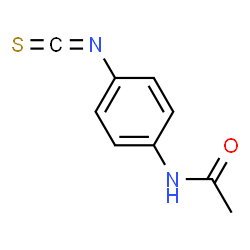 ChemSpider 2D Image | N-(4-Isothiocyanatophenyl)acetamide | C9H8N2OS