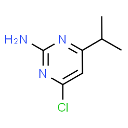 ChemSpider 2D Image | 4-Chloro-6-isopropyl-2-pyrimidinamine | C7H10ClN3