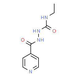 ChemSpider 2D Image | N-Ethyl-2-isonicotinoylhydrazinecarboxamide | C9H12N4O2