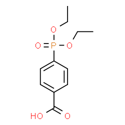 ChemSpider 2D Image | 4-(Diethoxyphosphoryl)benzoic acid | C11H15O5P