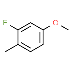 ChemSpider 2D Image | 3-Fluoro-4-methylanisole | C8H9FO