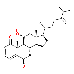ChemSpider 2D Image | stoloniferone P | C28H42O3